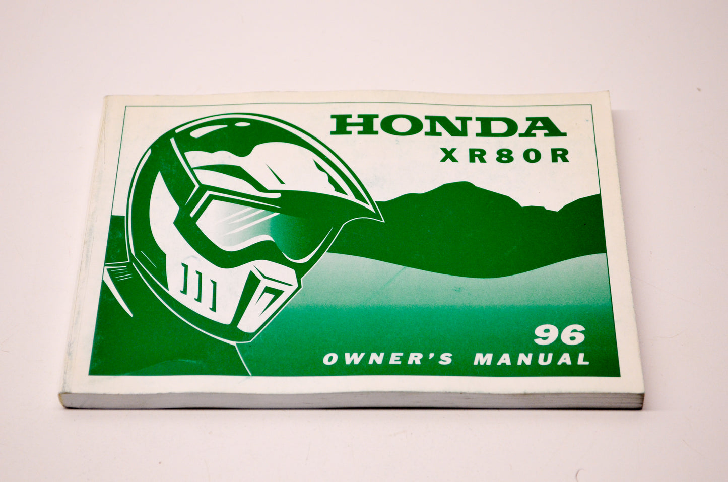 New OEM Honda 31GN1690, 00X31-GN1-6900 1996 XR80R Owner's Manual NOS