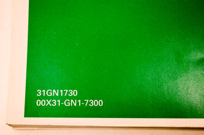 OEM Honda 31GN1730 2000 XR80R Owner's Manual