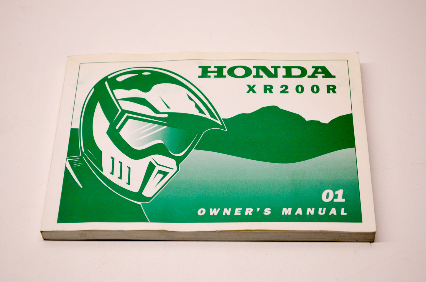 New OEM Honda 31KT0730 2001 XR200R Owner's Manual NOS