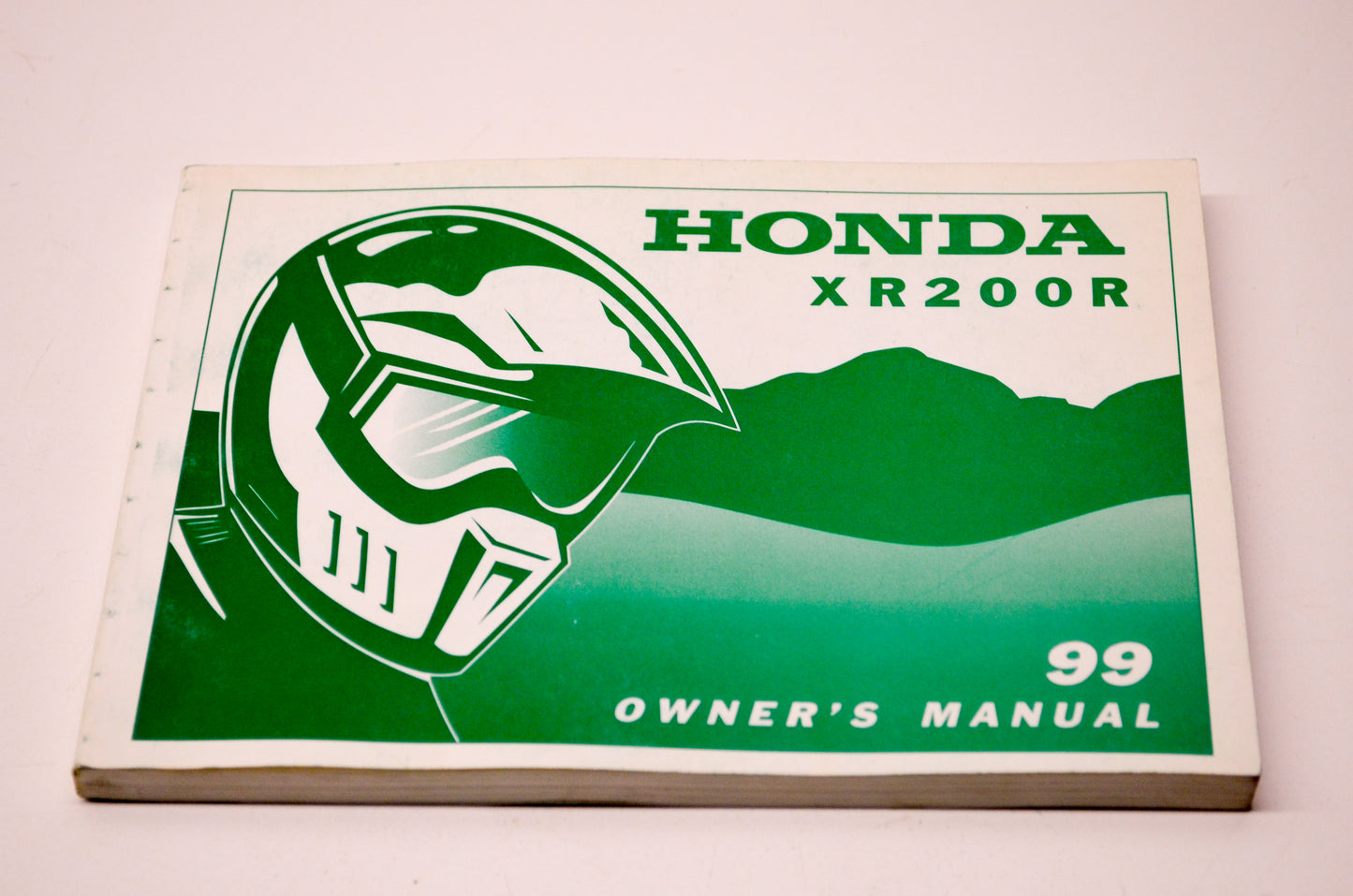 New OEM Honda 31KT0710 1999 XR200R Owner's Manual NOS