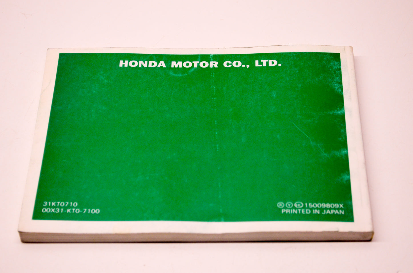 New OEM Honda 31KT0710 1999 XR200R Owner's Manual NOS