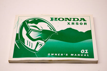 New OEM Honda 31GEL610 2001 XR50R Owner's Manual NOS