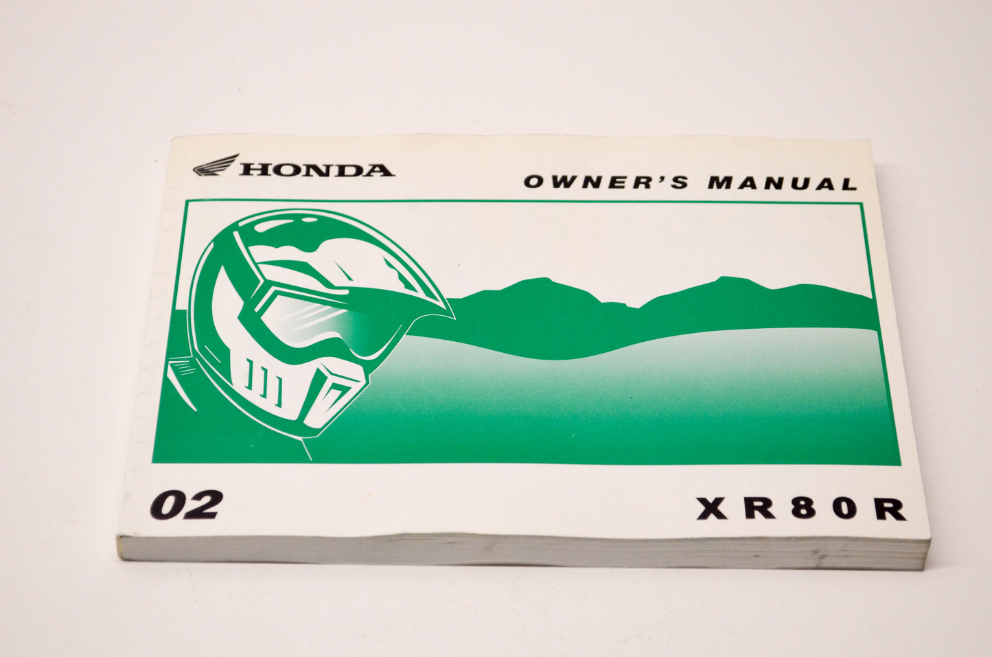 New OEM Honda 31GN1750 2002 XR80R Owner's Manual NOS