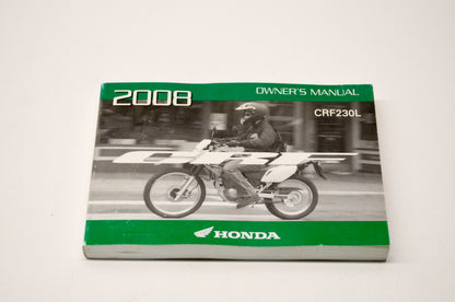 New OEM Honda 31KFB600 2008 CRF230L Owner's Manual NOS