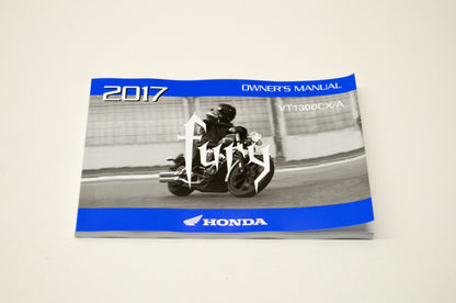 New OEM Honda 31MFR670 2017 VT1300CX/A Owner's Manual NOS