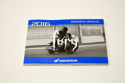 New OEM Honda 31MFR660, 00X31-MFR-6600 2016 VT1300CX/A Owner's Manual NOS