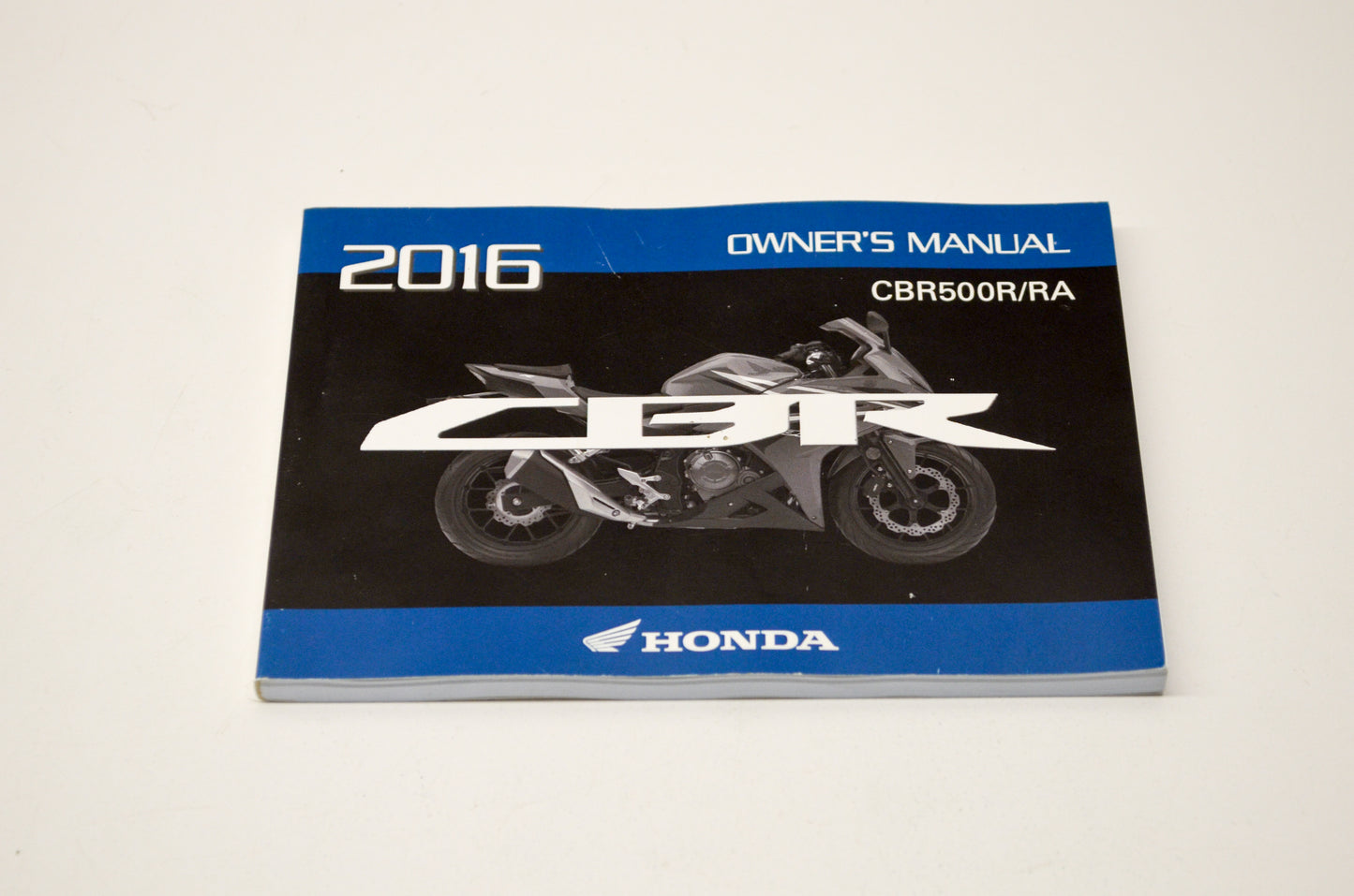 New OEM Honda 31MJWA00, 00X31-MJW-A000 2016 CBR500R/RA Owner's Manual NOS