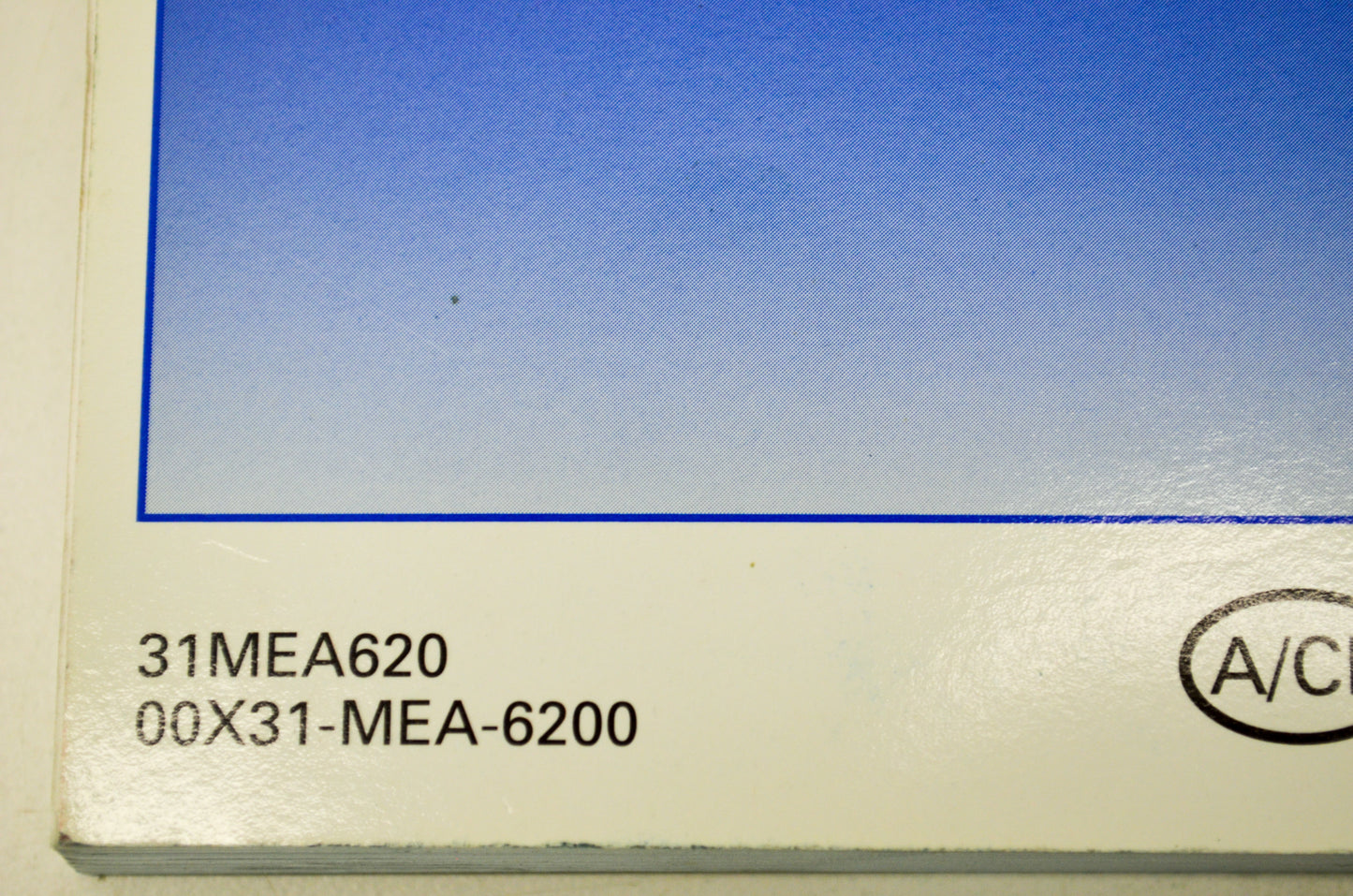 New OEM Honda 31MEA620 2005 VTX1300S/R VTX Owner's Manual NOS