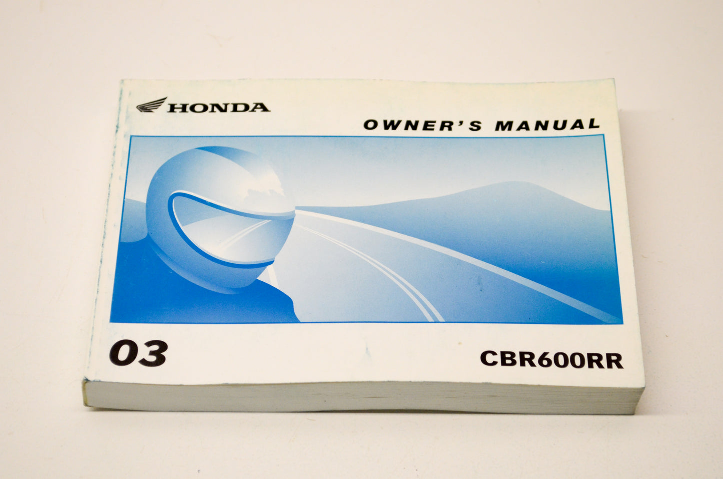 OEM Honda 31MEE600 2003 CBR600RR Owner's Manual