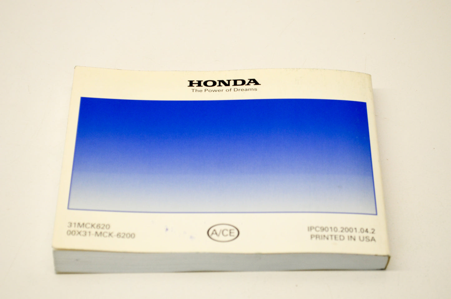 OEM Honda 31MCK620 2002 VT1100C2 Shadow Sabre Owner's Manual
