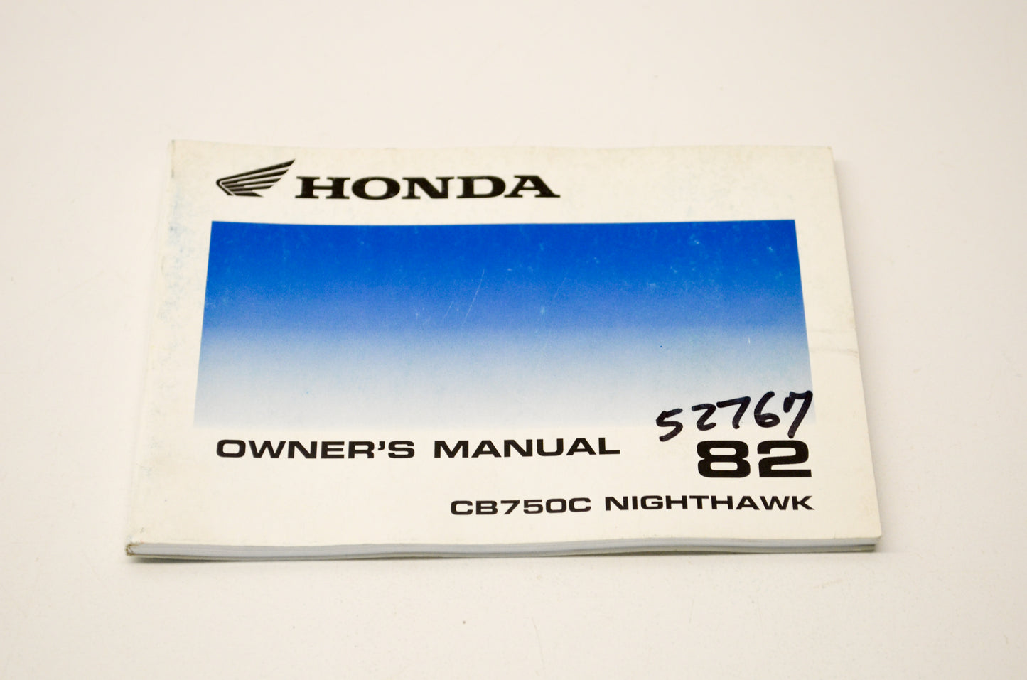 OEM Honda 31MA500 1982 CB750C Nighthawk Owner's Manual