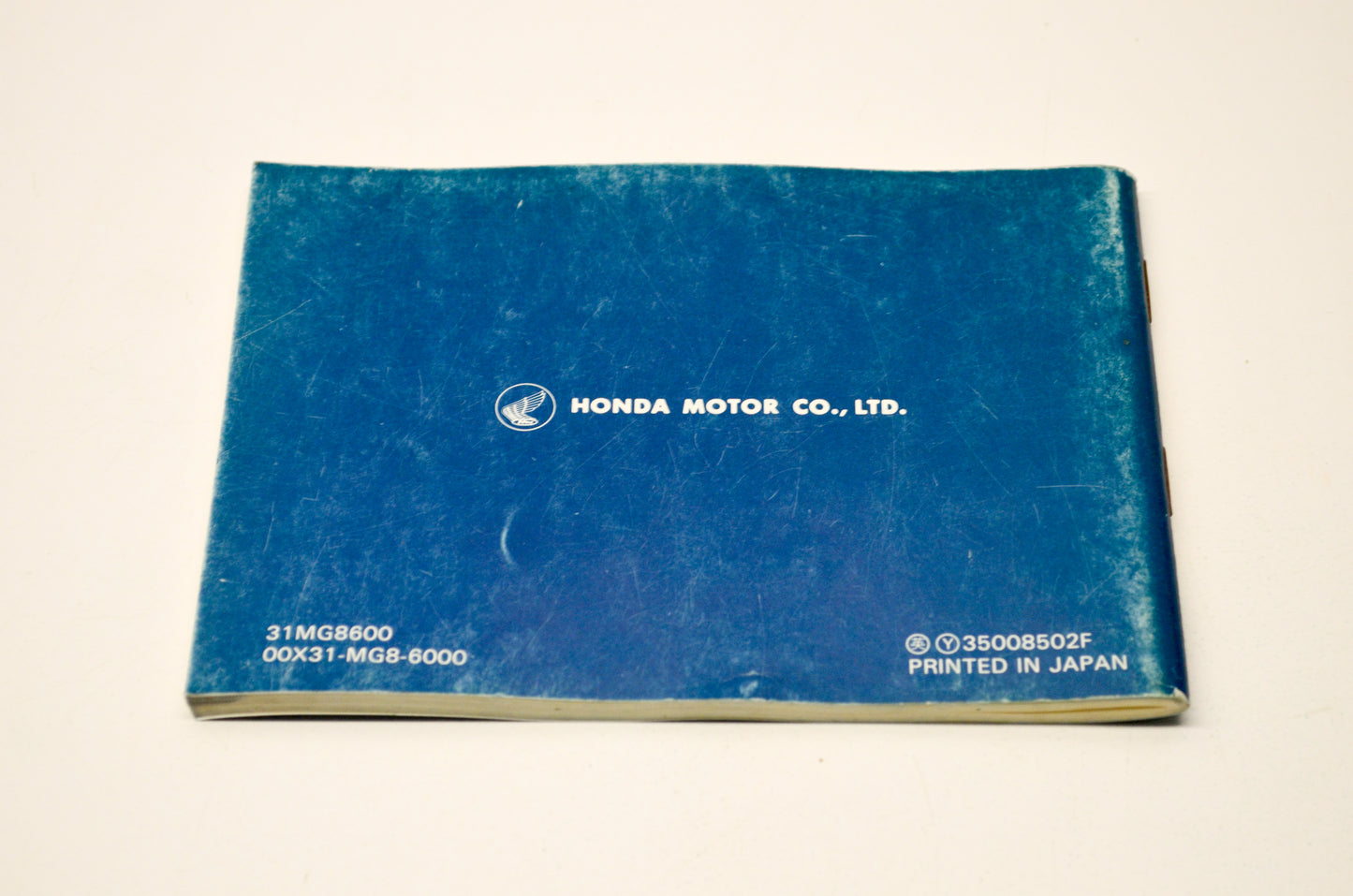 OEM Honda 31MG8600, 00X31-MG8-6000 195 VT1100CC Shadow Owner's Manual