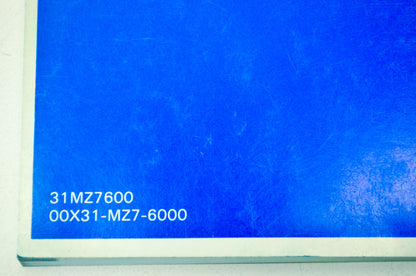 OEM Honda 31MZ7600 1994 VFR750F Owner's Manual