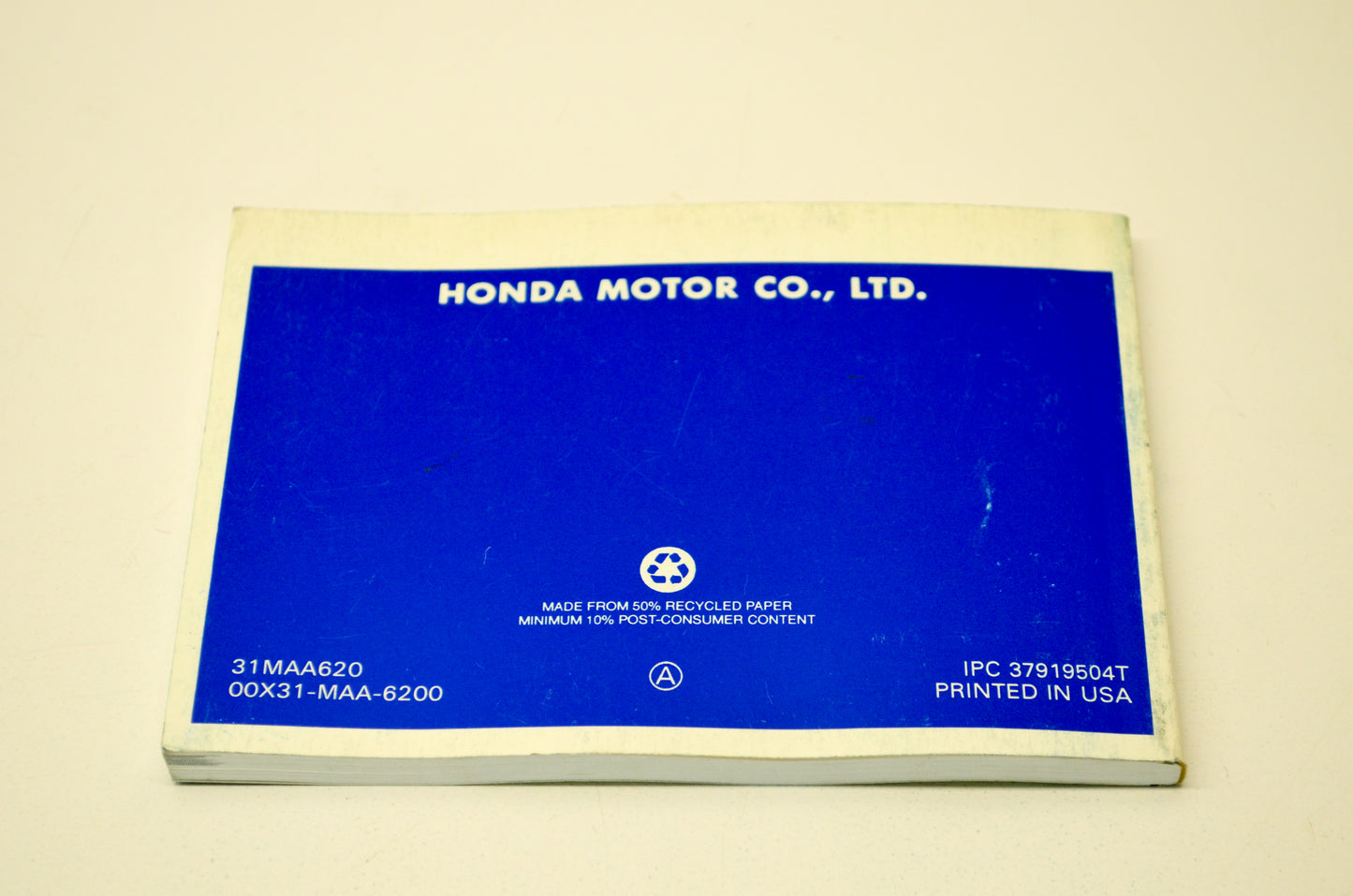 OEM Honda 31MAA620 1996 VT1100C Shadow 1100 Owner's Manual