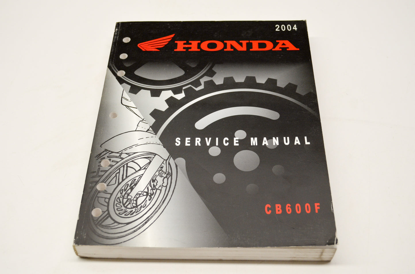 New OEM Honda 61MBZ00 04 CB600F Service Shop Manual NOS
