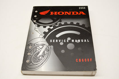 New OEM Honda 61MBZ00 04 CB600F Service Shop Manual NOS