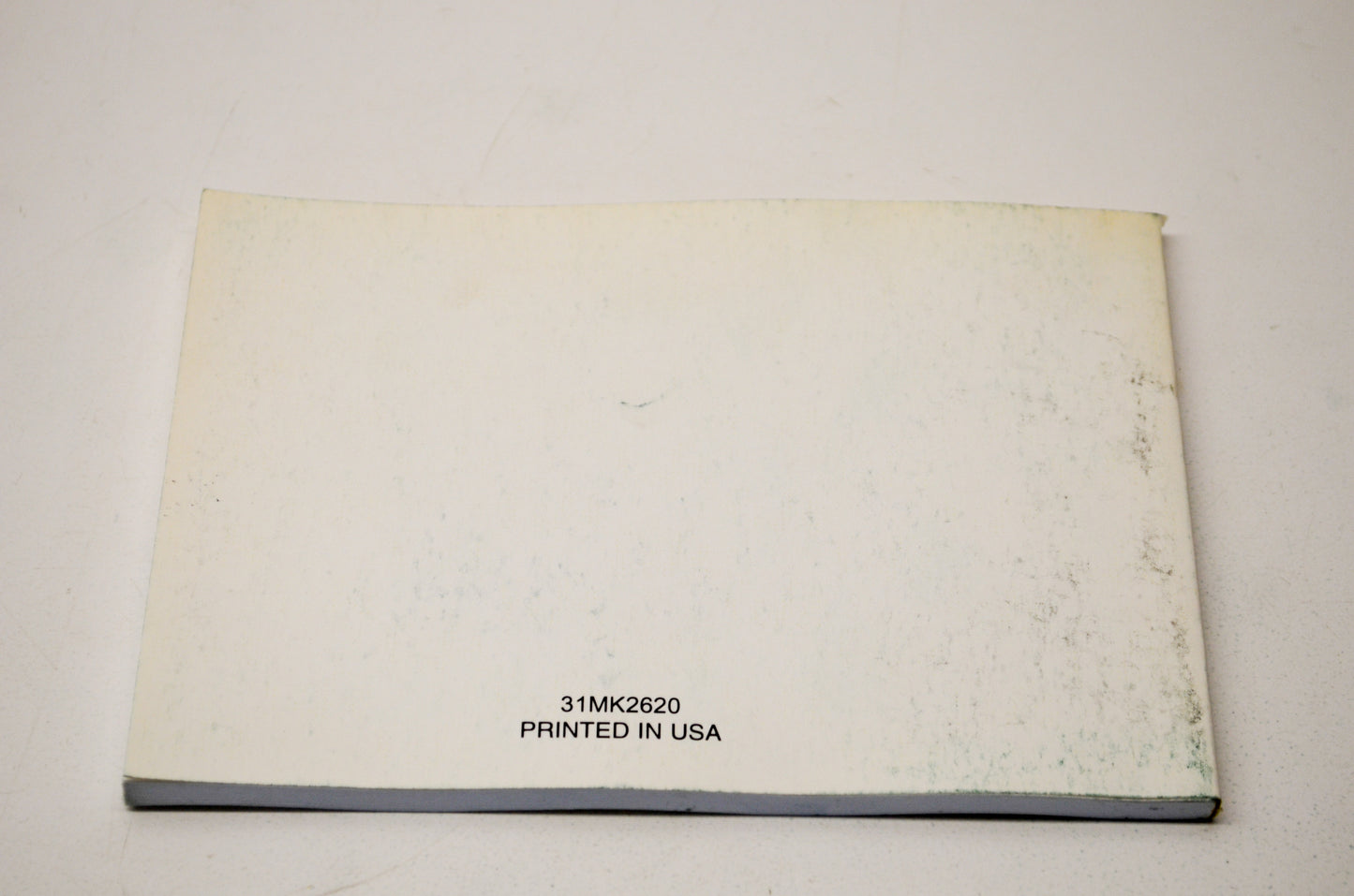 OEM Honda 31MK2620 1987 XR600R Owner's Manual