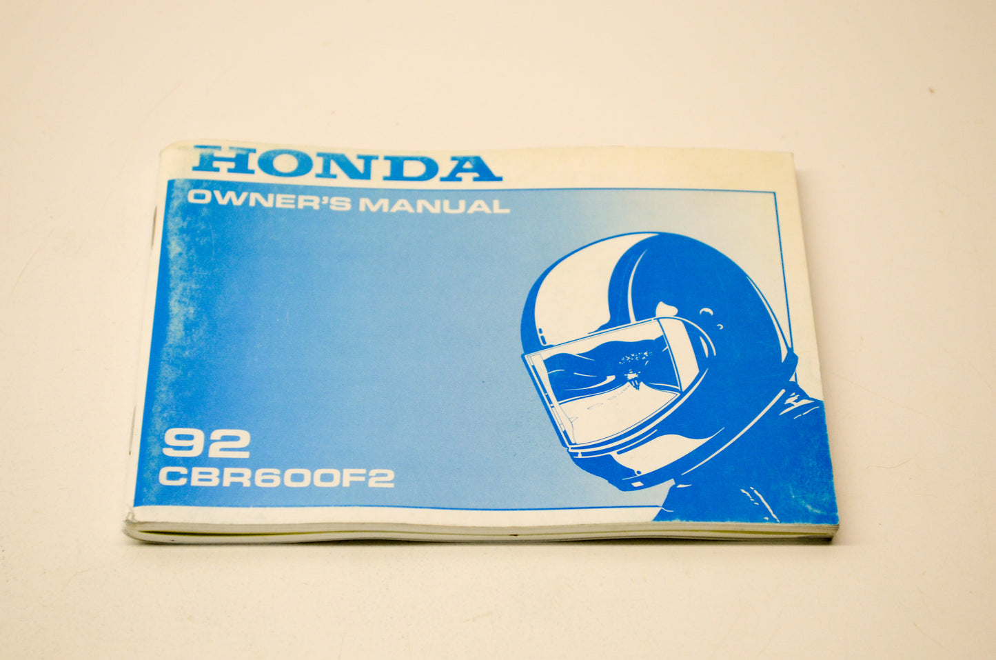 New OEM Honda 31MV9610 1992 CBR600F2 Owner's Manual NOS