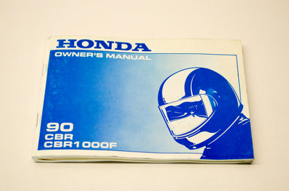 OEM Honda 31MS2600, 00X31-MS2-6000 1990 CBR CBR1000F Owner's Manual