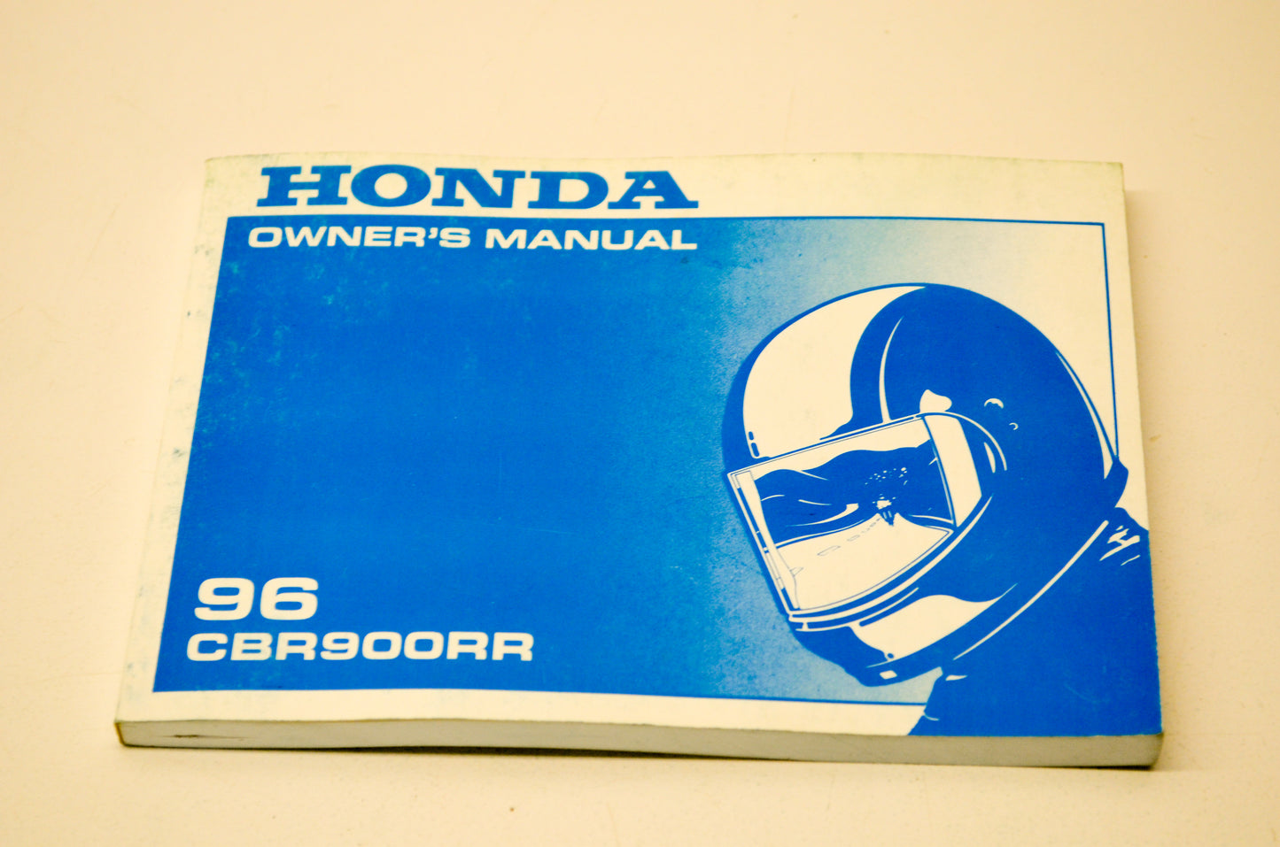 New OEM Honda 31MAS600 1996 CBR900RR Owner's Manual NOS