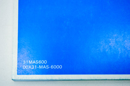New OEM Honda 31MAS600 1996 CBR900RR Owner's Manual NOS