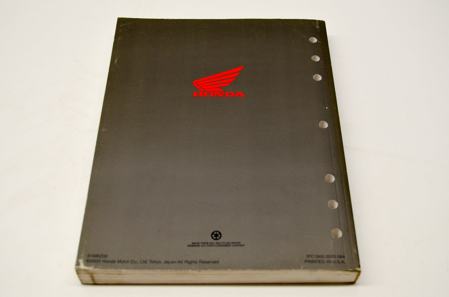 New OEM Honda 61MBZ00 04 CB600F Service Shop Manual NOS