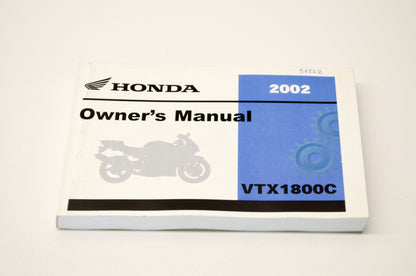 OEM Honda 31MCH600 2002 VTX1800C Owner's Manual