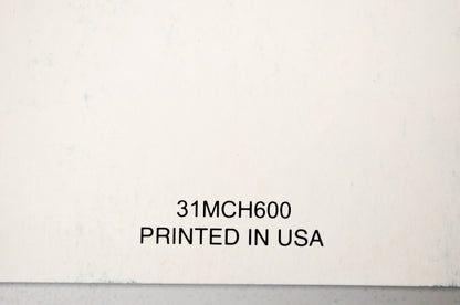 OEM Honda 31MCH600 2002 VTX1800C Owner's Manual