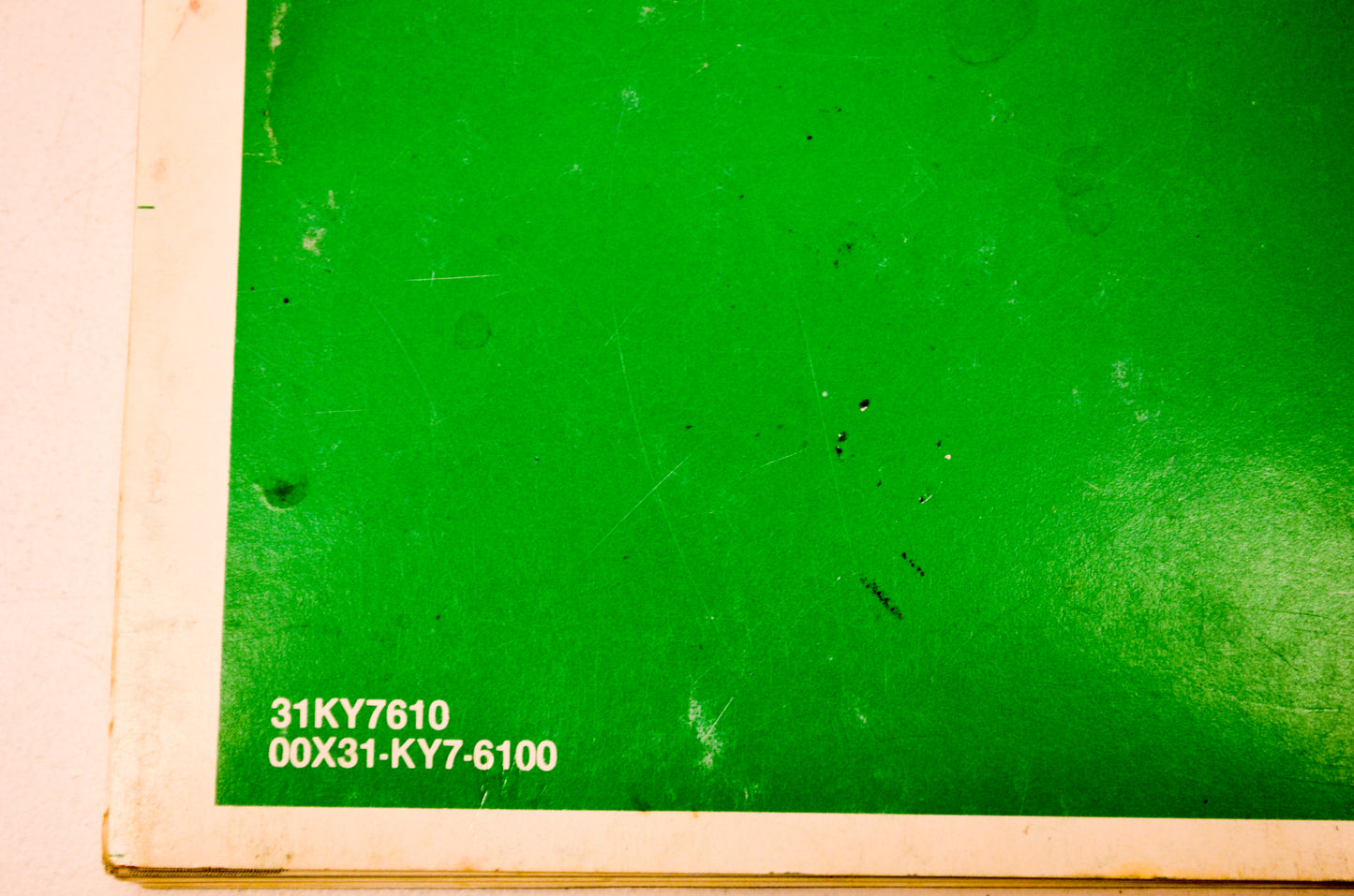 OEM Honda 31KY7610 1989 NX125 Owner's Manual