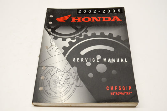 New OEM Honda 61GET00 02-05 CHF50/P Service Shop Manual NOS