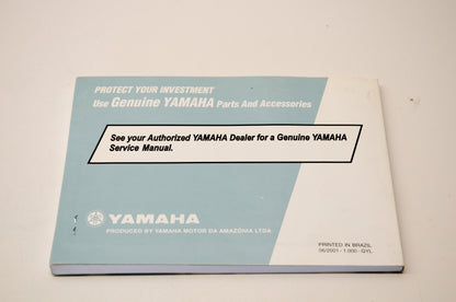 OEM Yamaha LIT-11626-15-12 TTR225P TTR225PC Owner's Manual