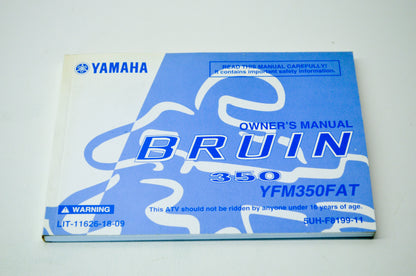New OEM Yamaha Bruin 350 YFM350FAT Owner's Manual NOS