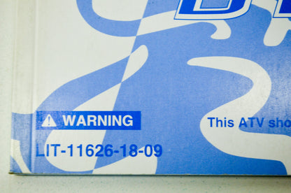 New OEM Yamaha Bruin 350 YFM350FAT Owner's Manual NOS