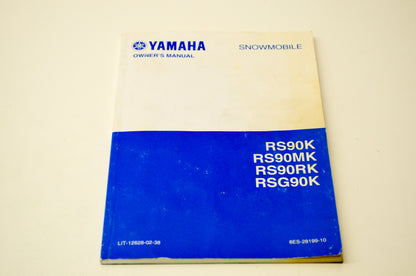 OEM Yamaha LIT-12628-02-38 RS90K, MK, RK, RSG90K Owner's Manual