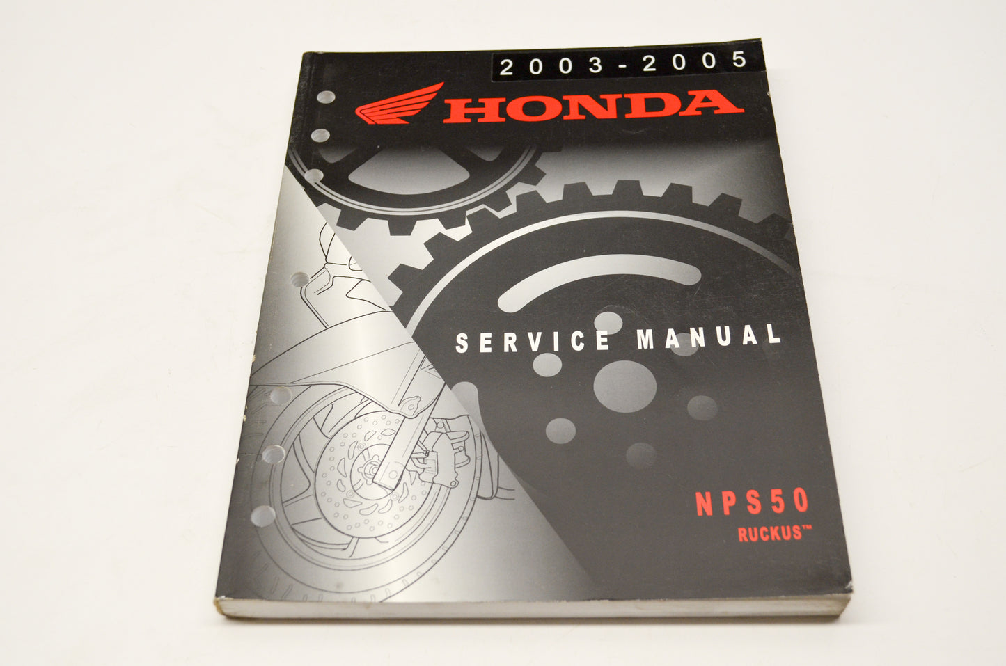 New OEM Honda 61GEZ02 03-05 NPS50 Ruckus Service Shop Manual NOS