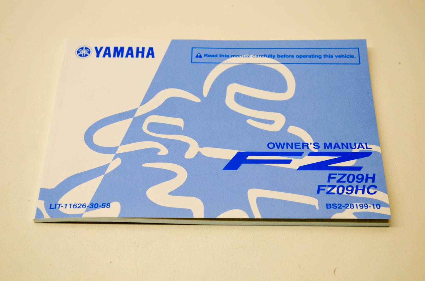 New OEM Yamaha FZ, FZ09H, FZ09HC Owner's Manual NOS