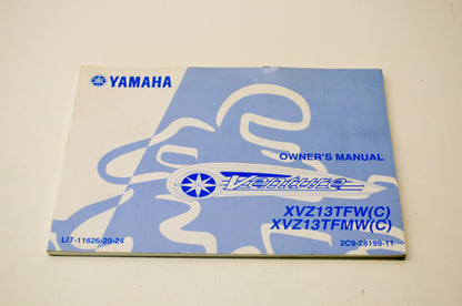 OEM Yamaha Venture XVZ13TFW(C), XVZ13TFMW(C) Owner's Manual