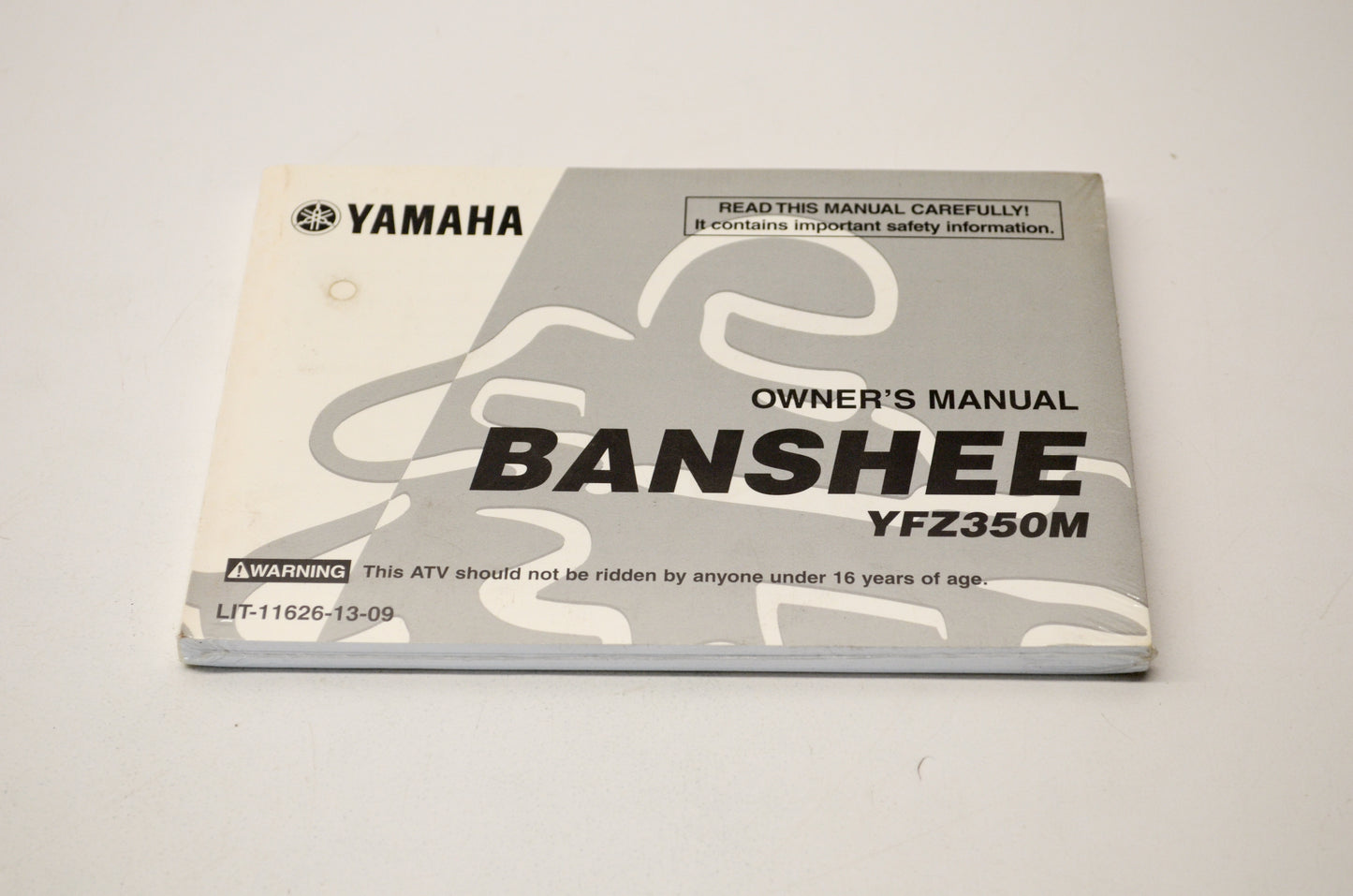 New OEM Yamaha LIT-11626-13-09 Banshee YFZ350M Owner's Manual NOS