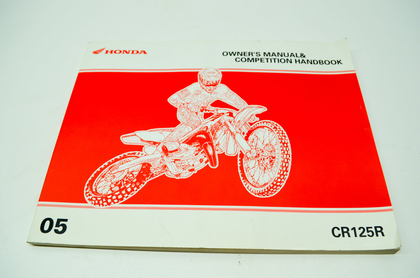 New OEM Honda 31KSR611 05 CR125R Owner's Manual NOS
