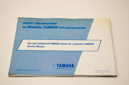 New OEM Yamaha LIT-11626-15-47 YZF-R1P YZF-R1PC Owner's Manual NOS