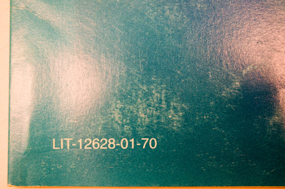 OEM Yamaha LIT-12628-01-70 VX500W/VX600W Snowmobile Owner's Manual