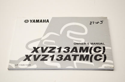 New OEM Yamaha LIT-11626-13-24 XVZ13AM(C) XVZ13ATM(C) Owner's Manual NOS