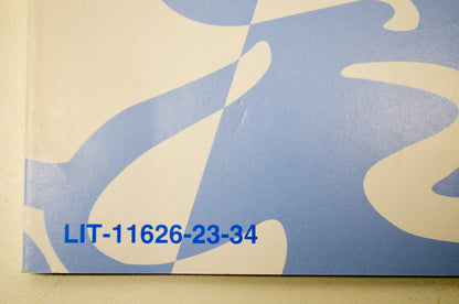 New OEM Yamaha LIT-11626-23-34 Star XV19CTSZ(C) Owner's Manual NOS