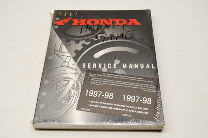 New OEM Honda 61MZ800 97-98 VT600C/CD Service Shop Manual NOS