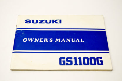OEM Suzuki 99011-49420-03A GS1100G Owner's Manual