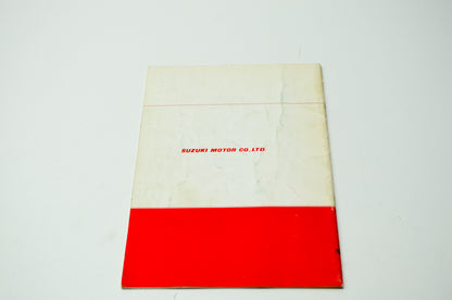 OEM Suzuki 99011-90421-03A SE500/SE500A Owner's Manual