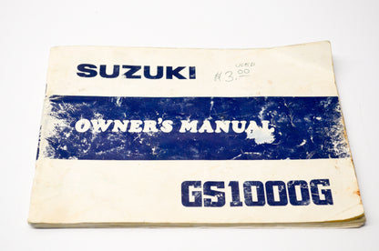 OEM Suzuki 99011-49050-03A GS1000G Owner's Manual