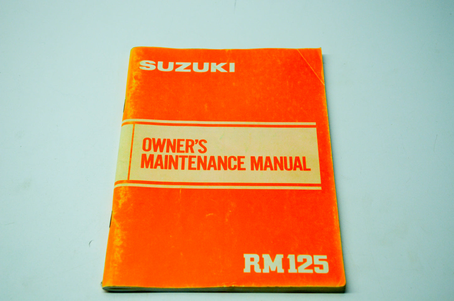 OEM Suzuki 99011-14521-03A RM125 Owner's Manual