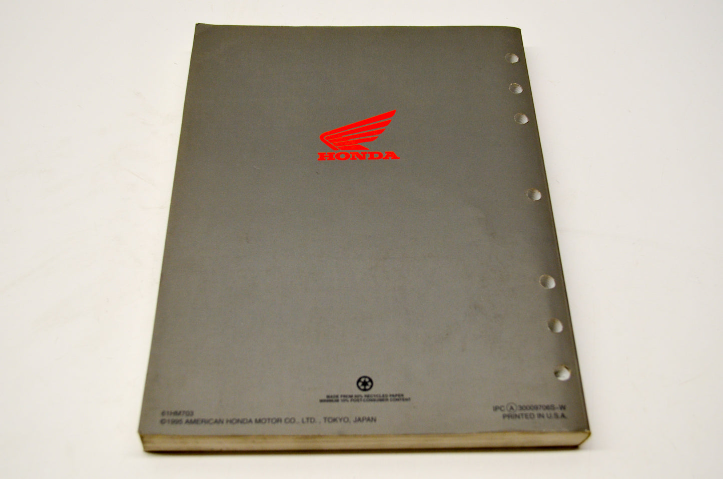 New OEM Honda 61HM703 95-98 TRX400FW Service Shop Manual NOS