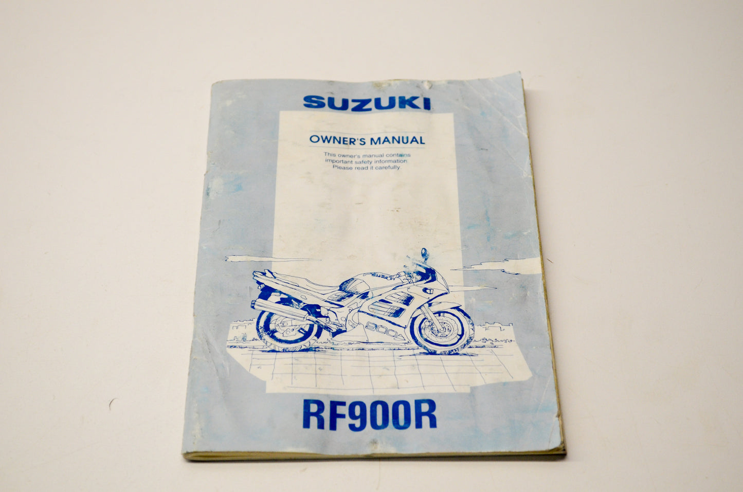 OEM Suzuki 99011-31E50-03A RF900R Owner's Manual